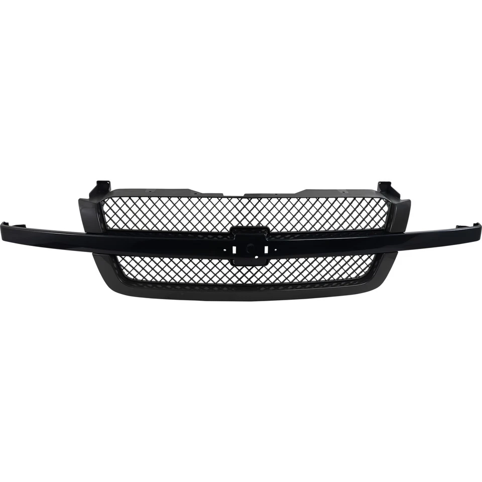 Grille Grill for Chevy 19168630 Chevrolet Silverado 1500 Classic Truck 03-06 - Image 2 of 4