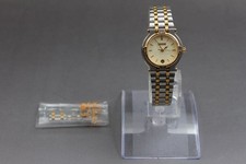 Vintage Near Mint GUCCI 9000L Gold Dial Date Ladies Quartz Watch