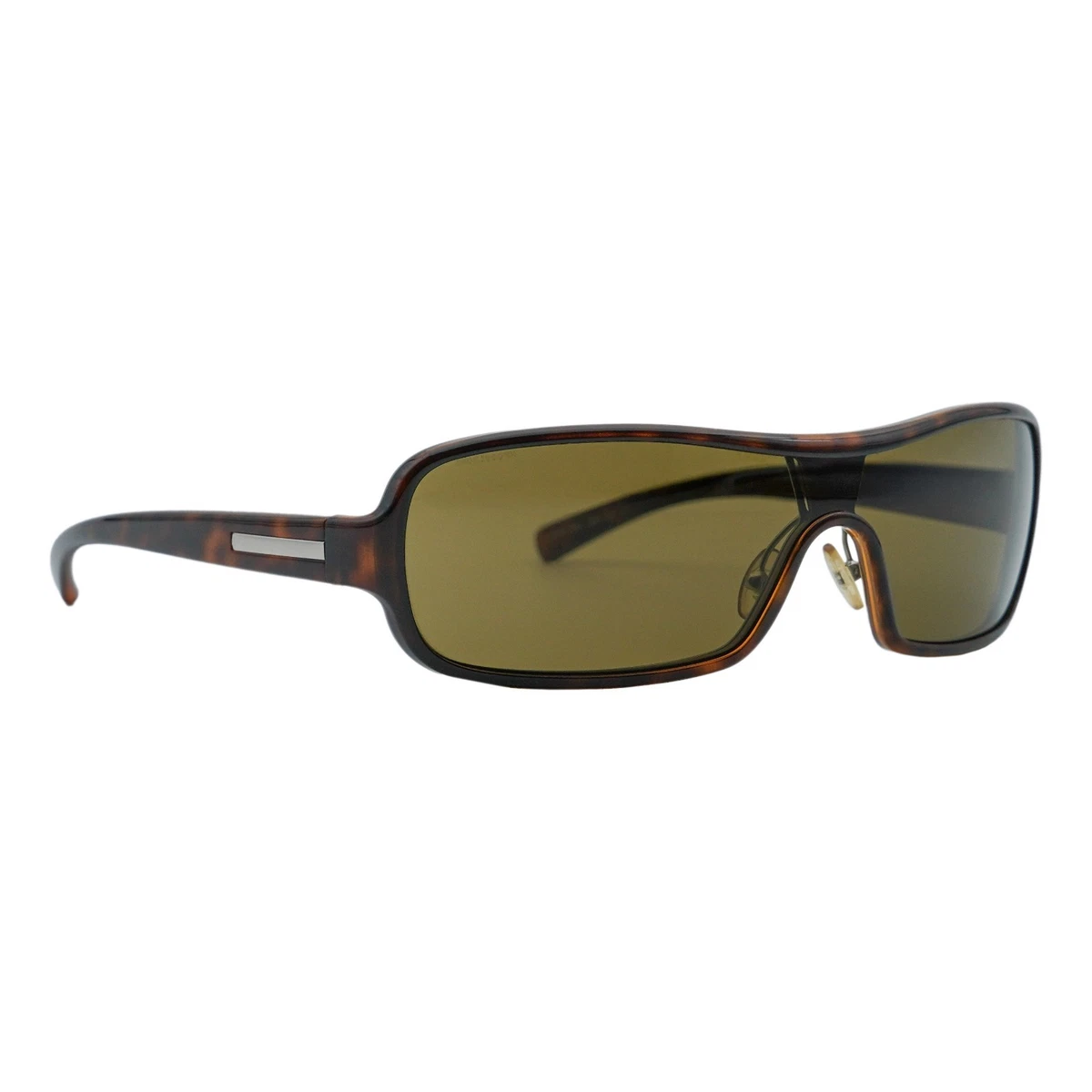 PRADA Brown Shield Sunglasses for Men for sale | eBay