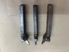 Lot of Armstrong No. 2-L  No. 2-R  No. 2-S Tool Holders  Lathe rocker post set