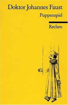 Doktor Johannes Faust: Puppenspiel in vier Aufzügen... | Buch | Zustand sehr gut