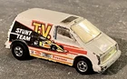 Hot Wheels Vintage Flip-Outs Vaultin' Van White TV Stunt Team Hong Kong 1986