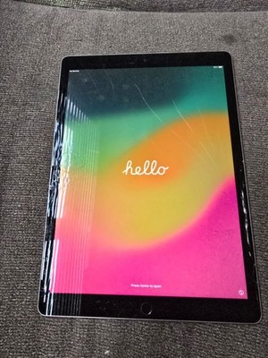 Apple iPad Pro 12.9'' 2nd Gen 64GB Cellular  Space Gray - Cracked Screen - Works