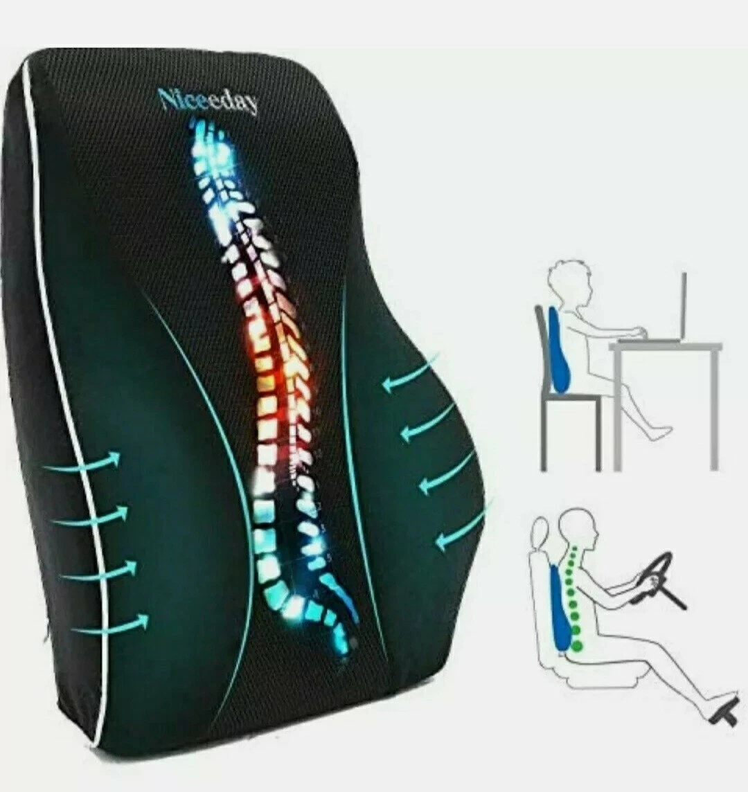 Niceday lumbar support clearance
