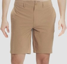 Goodfellow  Co. Men's Sz 42 Brown Hybrid Swim/Play Stretch Shorts 9" Inseam NWT