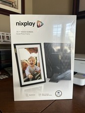 Nixplay W10F 10.1 inch Smart Digital Photo Frame - Black