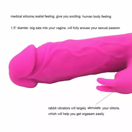 For-Women-Multispeed-Vibrator-G-Spot-Dildo-Rabbit-Female-Adult-Sex-Toy-Massager - Picture 9 of 12