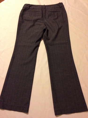 Mossimo fit 3 dark gray dress pants womens size 10 (waist 35 inseam 32) - Picture 4 of 5