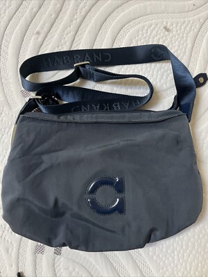 Authentic Chabrand Blue Handbag Medium Size
