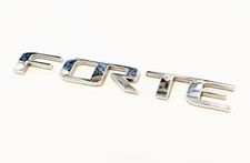 Kia Forte 2014-2019 Rear Trunk Letters Badge Chrome Letters Nameplate OEM