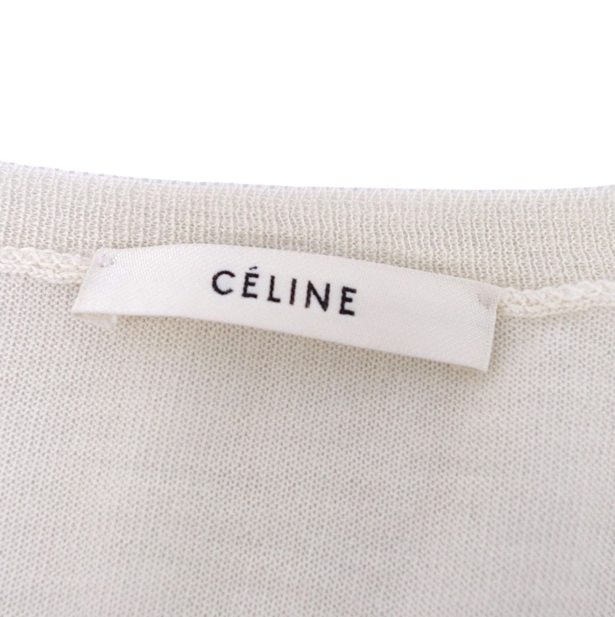 Celine Knit Phoebe Period Sweater Silk Switch Lon… - image 6