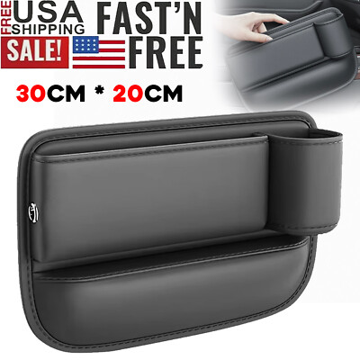 Car Seat Gap Filler Storage Box Phone Holder Organizer Accessories Right Side US