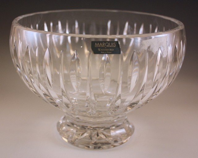 WATERFORD CRYSTAL "SHERIDAN" FOOTED BOWL 7.1/2" MINT eBay