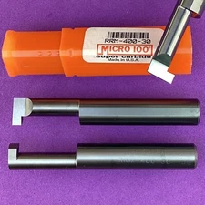 MICRO 100  RRM 400-30 Carbide Internal Retaining Ring Bar 4.0mm WOC🎯Machinist