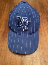 NY Blue White Baseball Cap, size medium