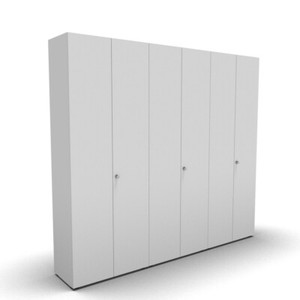 Schrankwand Büroschrank 3teilig montiert Aktenschrank vh-büromöbel