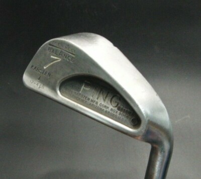 Ping Karsten Toe-Heel Balance 7 Eisen Regular Flex Stahlschaft GolfPride Grip