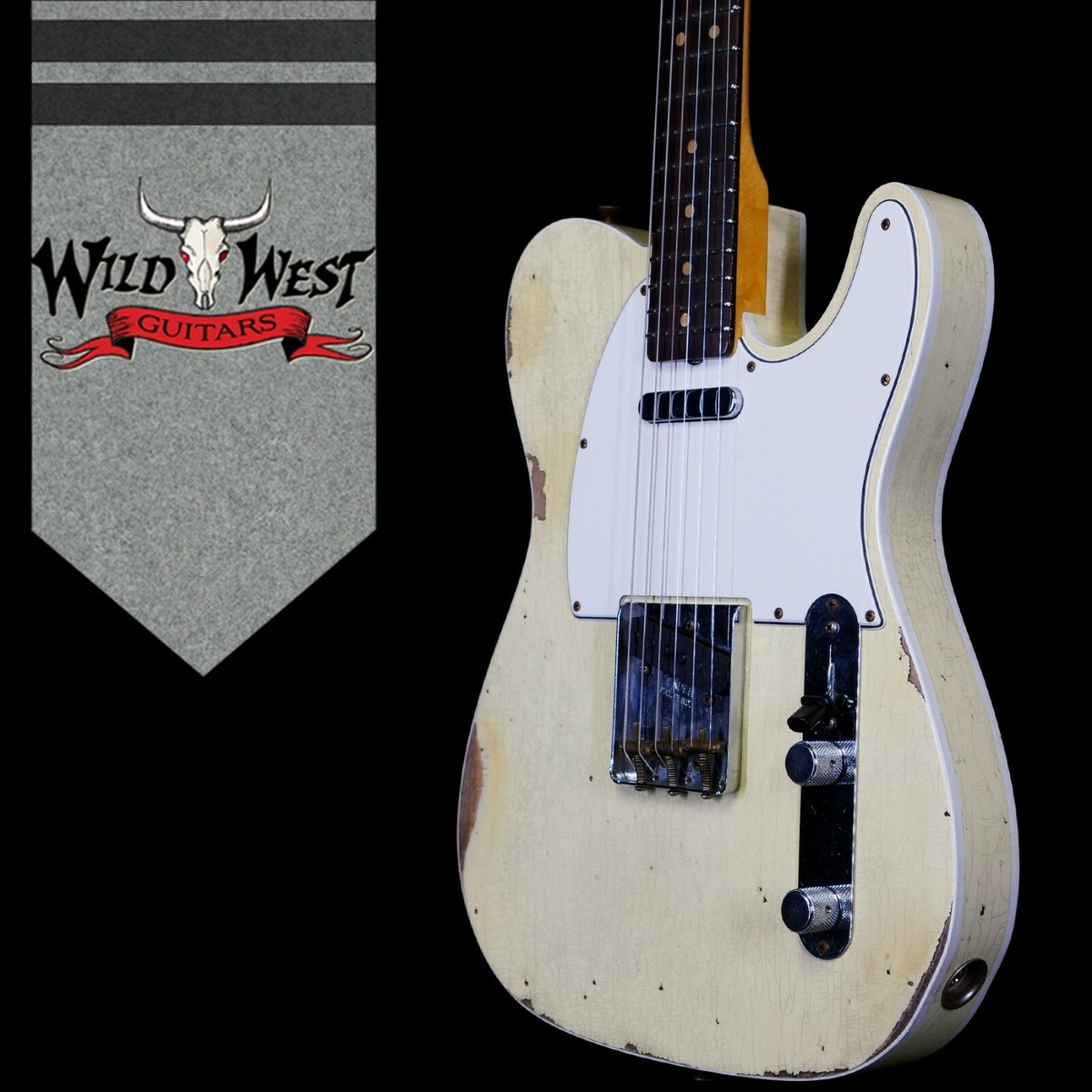 ギター MJT Telecaster Heavy Relic MJT USA Telecaster Relic Body Alder Vintage White New