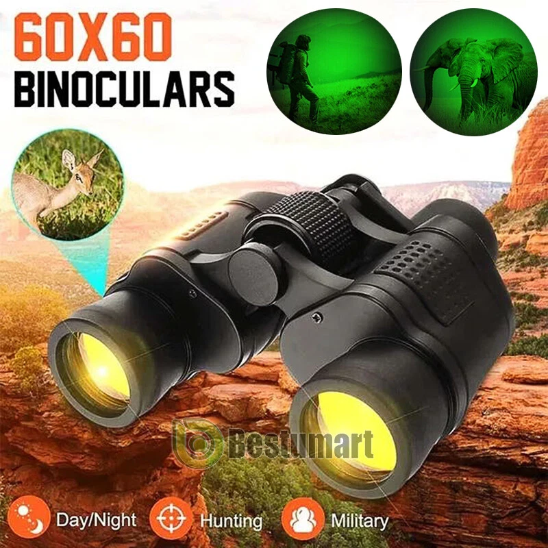 Binoculares profesionales 60X60 visión nocturna 30000M telescopios de ultra larga distancia Foto 2 de 4