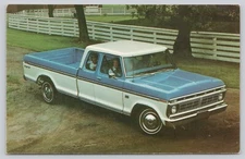1976 Ford F250 Ranger XLT, Supercab Pickup Truck  Advertising   UNP Postcard e5