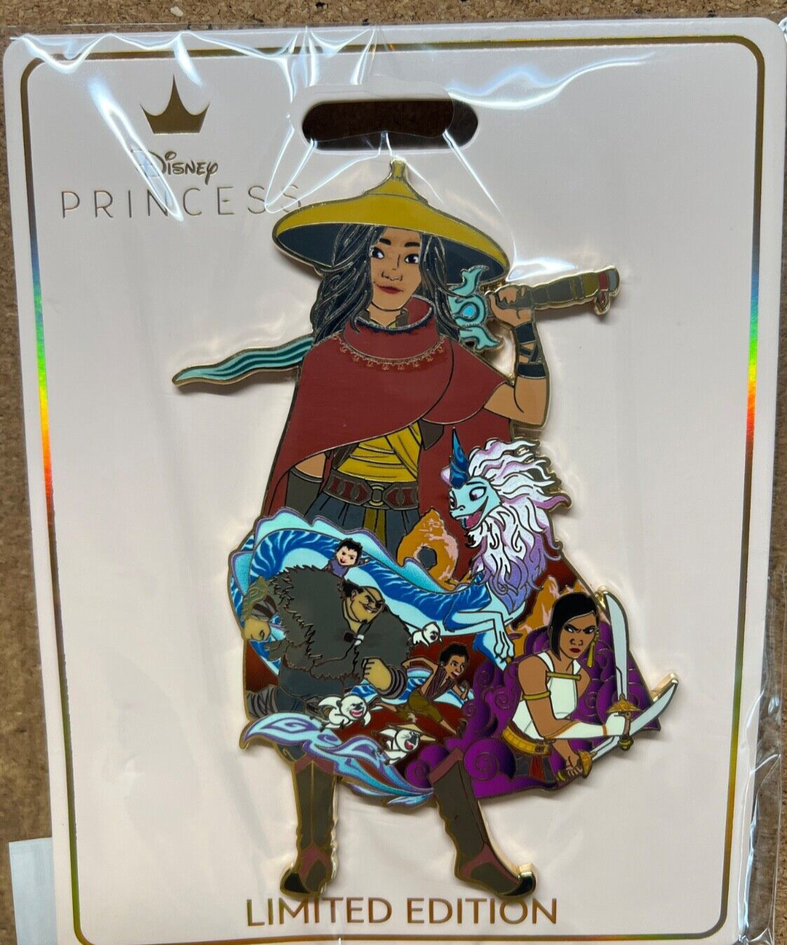 D23 Expo 2024 Disney Pin MOG WDI Princess Dress Raya The Last Dragon LE 400