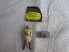 1998 Hasbro Star Wars Episode 1: Qui-Gon Jinn Jedi Duel with Commtech Chip