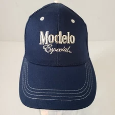 Modelo Especial Blue And White One Size Adjustable Hat Baseball Cap
