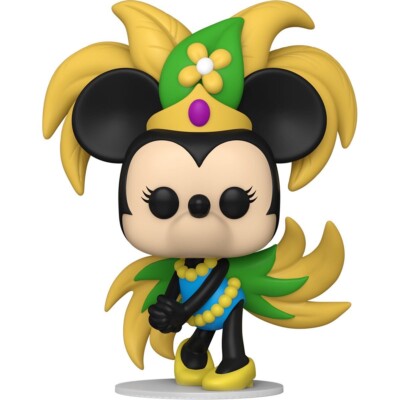Disney Carnaval Minnie POP Vinyl Figure #1539 Funko New