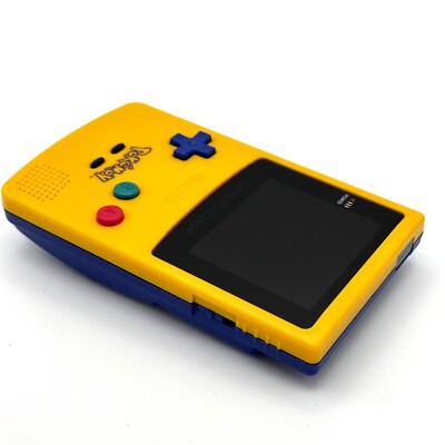 Nintendo Game Boy Color GBC Backlit IPS Console System Yellow