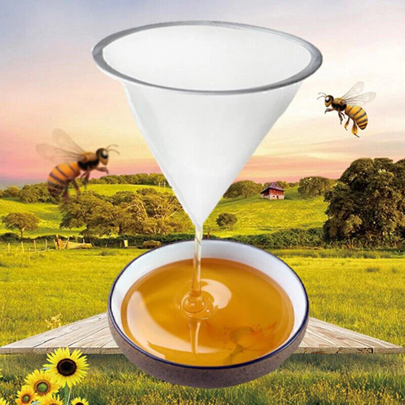 5X Spitzsieb für Honig 35cm Sieb Imkerei Imker Honigsieb Filter Net HonigeimerFN - Bild 2 von 4