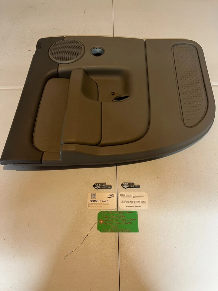 OEM 2002-2005 Dodge Ram 1500 2500 3500 Driver LH panel de puerta trasera bronceado/topo Foto 3 de 4
