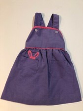 Vintage Health Tex Light Purple Corduroy Toddler Girls Jumper size 4T