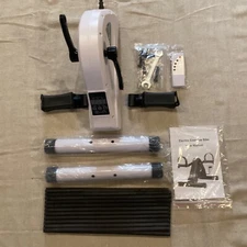 LubbyGim Mini Exercise Pedal Bike Rehab, Training, Under Desk, 6 Levels Remote