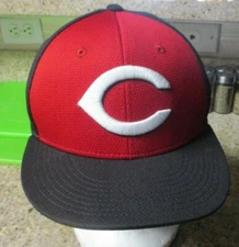 Cincinnati Reds MLB Baseball cap big "c" black & red adjustable unisex cap