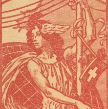 Switzerland to Germany 1900 Stationery Postal Card Wiesbaden Europe