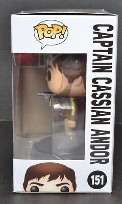 FunkoPop！151 CAPTAIN CASSIAN ANDER 限定版 Funko Pop 'Star Wars' CAPTAIN CASSIAN ANDOR Figure #151 NRFB