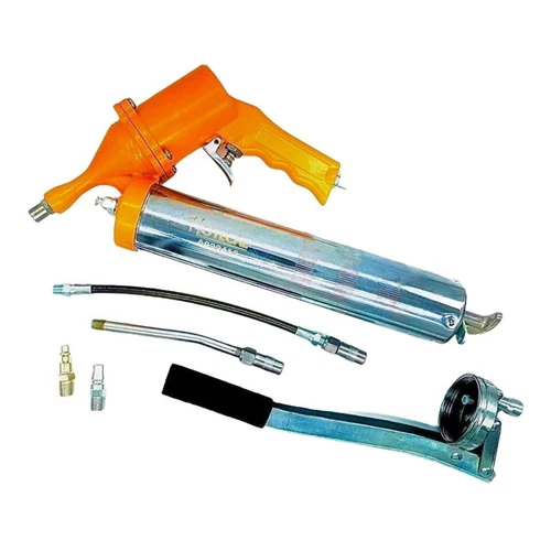 Ingrassatore Pneumatico 2 in 1 Per Compressore e Manuale 400 CC In Kit Completo
