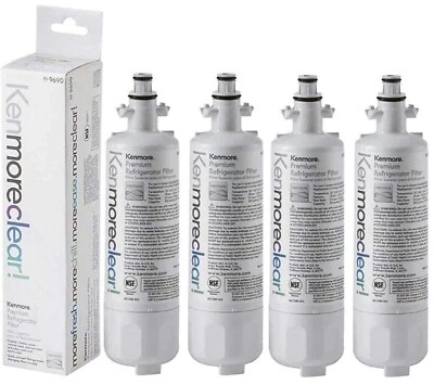 4 Pack New Kenmore 9690 469690 Replacement Refrigerator Water Filter 46-9690