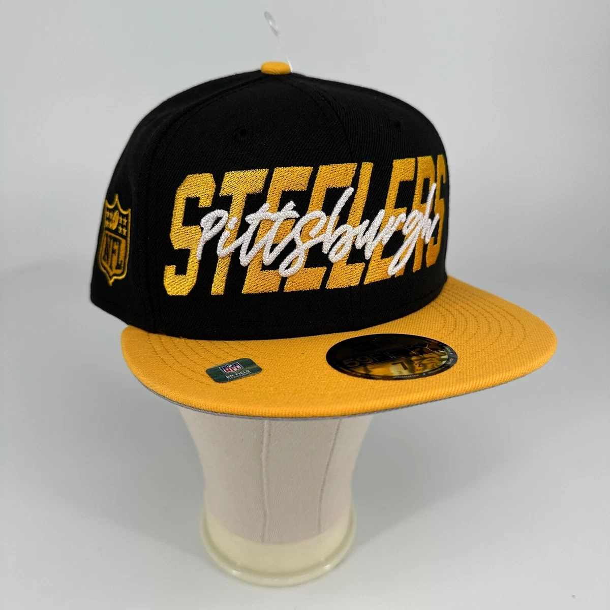 Black on sales black steelers hat