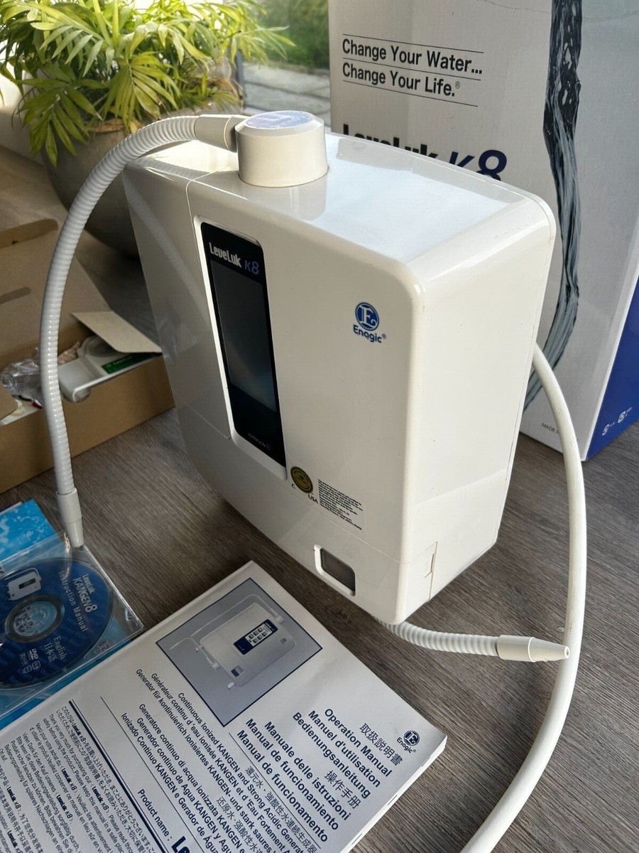 Leveluk Kangen K8 Water Ioniser made by Enagic in Japan Leveluk Kangen K8 Water Ioniser made by Enagic in Japan