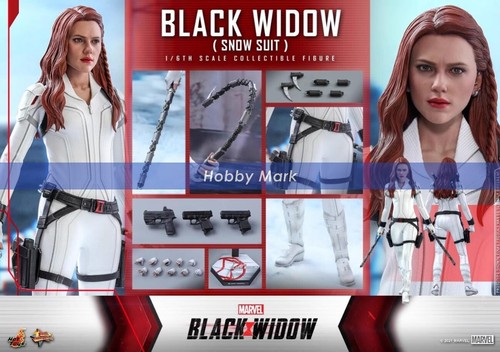 Figura de acción Hot Toys 1/6 traje de nieve viuda negra mms601 Scarlett Johansson NUEVO - Imagen 4 de 4