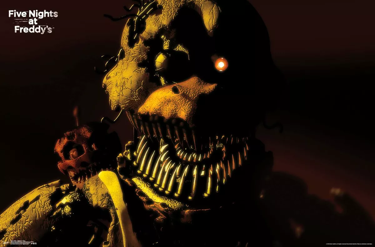 Nightmare, fnaf, monster, HD phone wallpaper