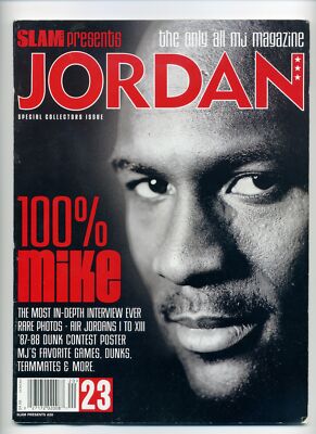 Slam Magazine Presents MICHAEL JORDAN 100% MJ Special Collectors