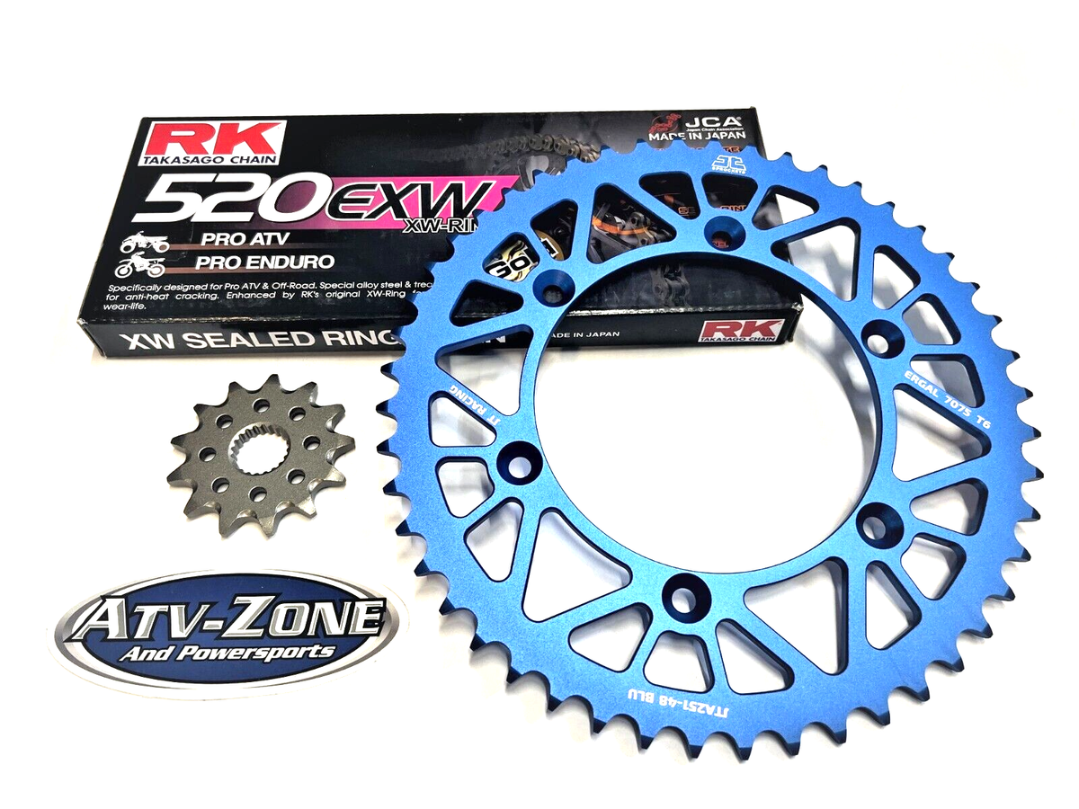 RK GB520EXW Gold Chain and JT Sprocket Kit Yamaha YZ 450F 2019