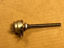 NOS Vintage '60s Mial 100k ohm Linear Guitar Amp Potentiometer Power Snap Switch