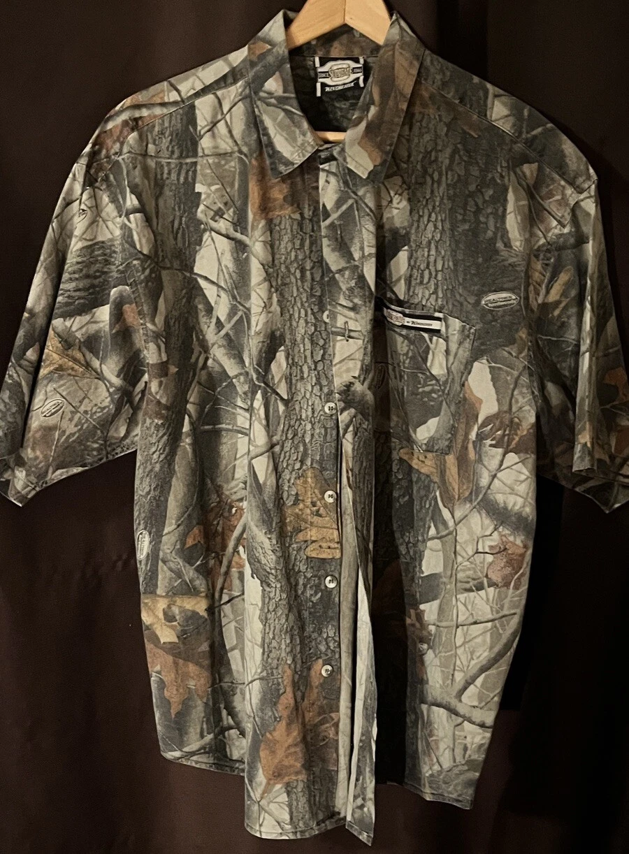 Chemise à manches courtes boutonnée camouflage Supreme Winchester/Realtree L XL