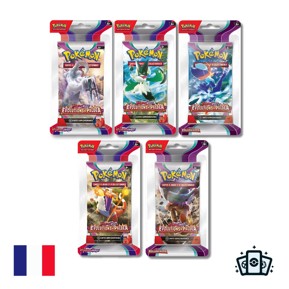 Artset Booster Blister Pokémon EV2 : Évolutions à Paldea - Français (NEUF/SCELLE