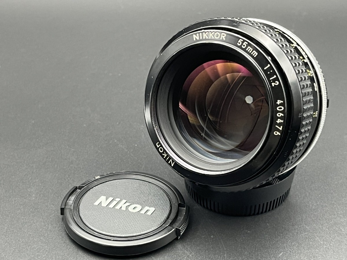 Nikon Nikkor 55mm f/1.2 Ai Lens Free Shipping #93 | eBay