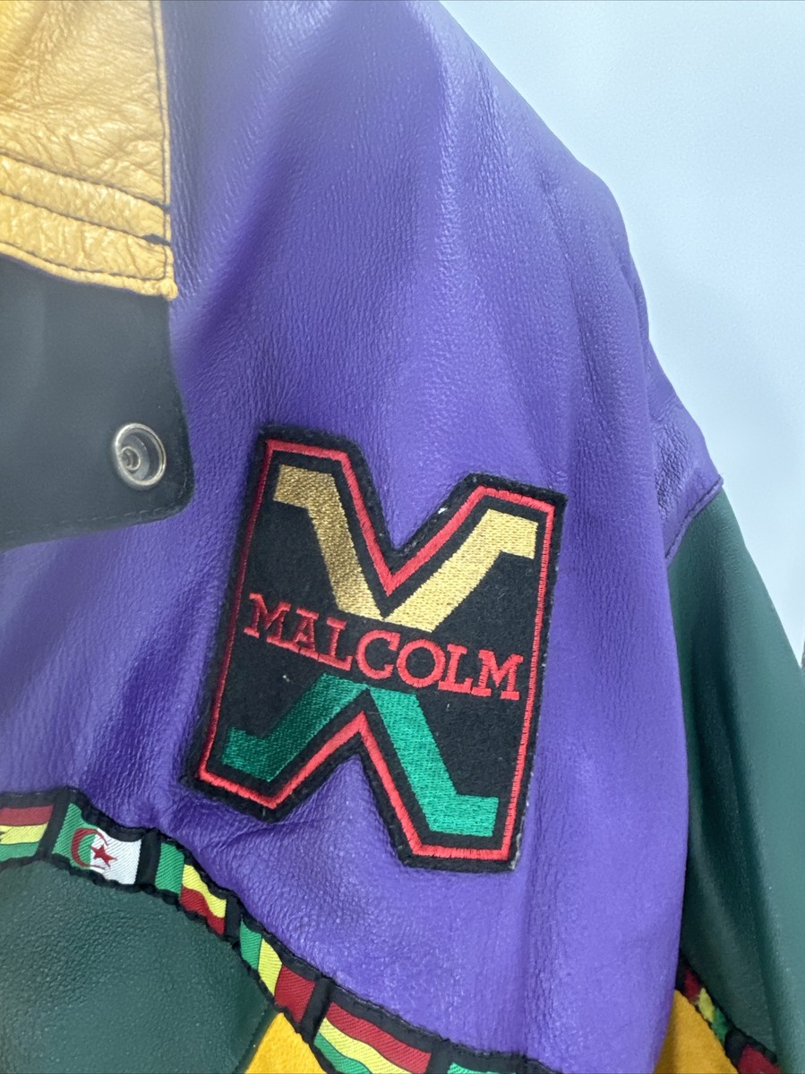 【希少】VINTAGE Malcolm X レザージャケット Northland Malcolm X Hooded Leather Jacket XL | eBay