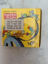 Cartoni Animation Techno Film ‘Test Film’ Rare Vintage. Italian. VGC